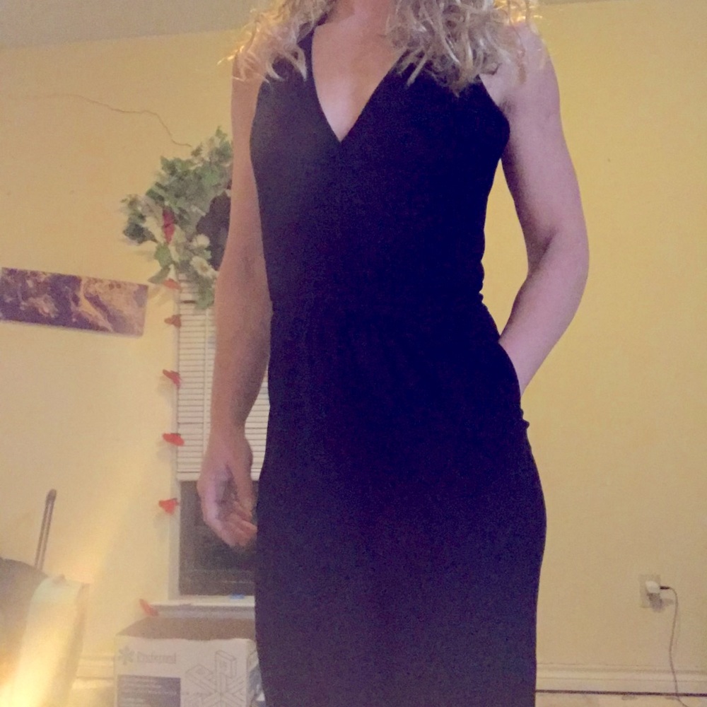 Mesh Jumpsuit, sheer back